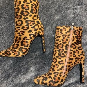 CHEETAH BOOTIES